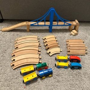 Misc Trains and Wooden Tracks